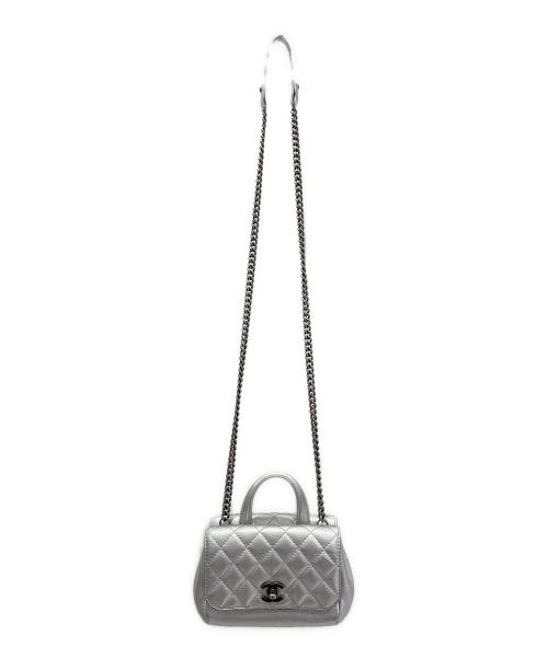 CHANEL（シャネル）CHANEL (シャネル) チェーンショルダーバッグ シルバーの古着・服飾アイテム