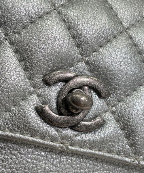 CHANEL（シャネル）CHANEL (シャネル) チェーンショルダーバッグ シルバーの古着・服飾アイテム