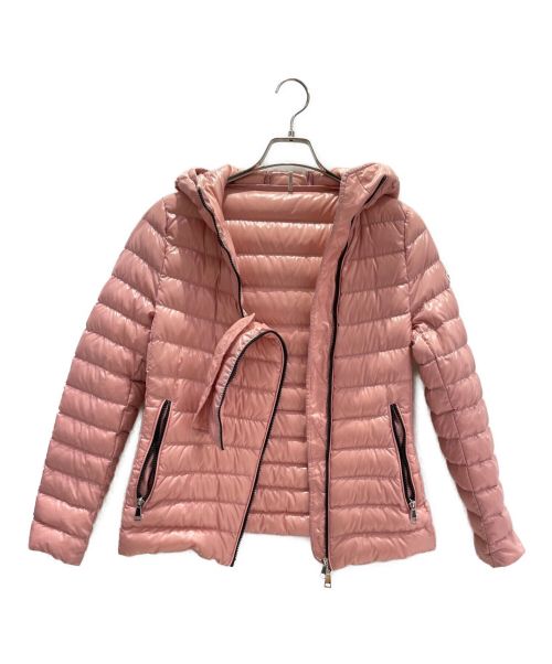 MONCLER（モンクレール）MONCLER (モンクレール) BUDAPEST GIUBBOTTO ライトピンク サイズ:2の古着・服飾アイテム