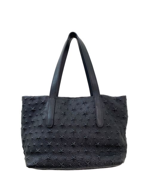 JIMMY CHOO（ジミーチュウ）JIMMY CHOO (ジミーチュウ) サラ ハンドバッグ ブラック サイズ:Sの古着・服飾アイテム