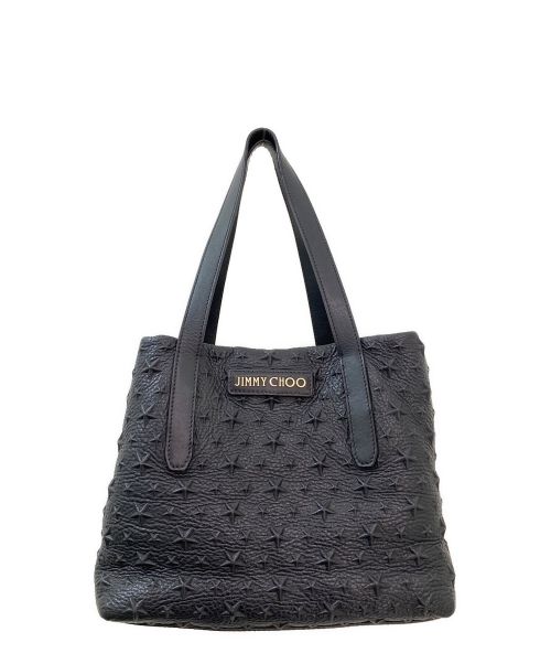 JIMMY CHOO（ジミーチュウ）JIMMY CHOO (ジミーチュウ) サラ ハンドバッグ ブラック サイズ:Sの古着・服飾アイテム