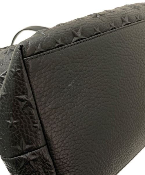 JIMMY CHOO（ジミーチュウ）JIMMY CHOO (ジミーチュウ) サラ ハンドバッグ ブラック サイズ:Sの古着・服飾アイテム