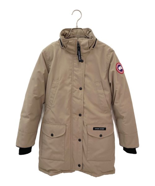 CANADA GOOSE（カナダグース）CANADA GOOSE (カナダグース) トリリウムパーカーダウン ベージュ サイズ:Sの古着・服飾アイテム