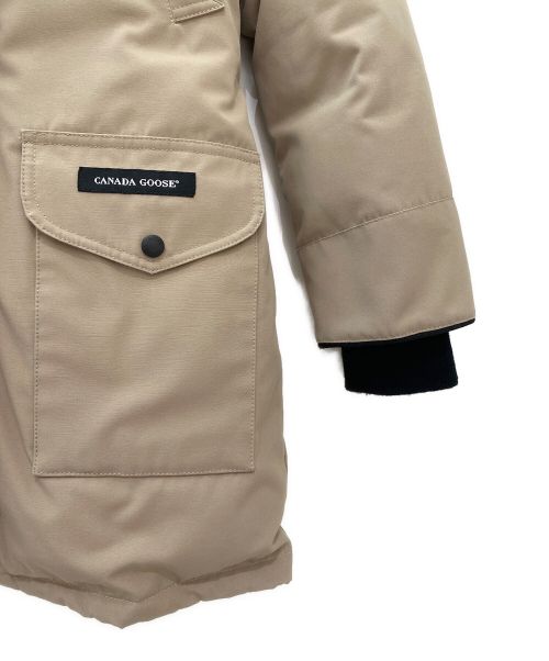 CANADA GOOSE（カナダグース）CANADA GOOSE (カナダグース) トリリウムパーカーダウン ベージュ サイズ:Sの古着・服飾アイテム