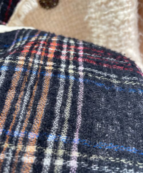 CHANEL（シャネル）CHANEL (シャネル) ツイードウールジャケット ホワイト サイズ:34の古着・服飾アイテム