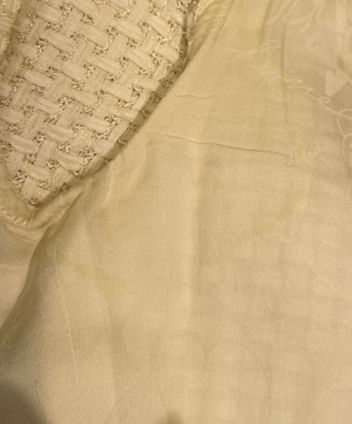 CHANEL（シャネル）CHANEL (シャネル) ジップアップジャケット ホワイト サイズ:36の古着・服飾アイテム