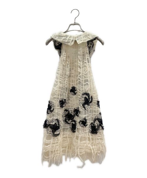 CHANEL（シャネル）CHANEL (シャネル) ジップアップベスト ホワイト サイズ:34の古着・服飾アイテム