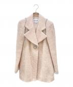 CHANELシャネル）の古着「モヘヤツイードコート」｜ピンク