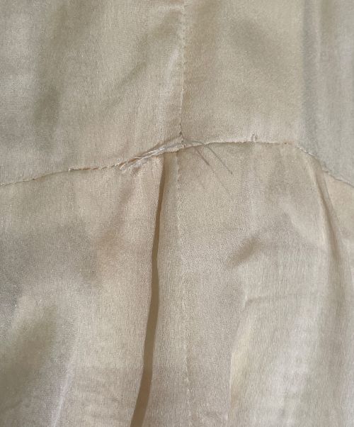 CHANEL（シャネル）CHANEL (シャネル) ツイードフリンジワンピース ホワイト サイズ:38の古着・服飾アイテム
