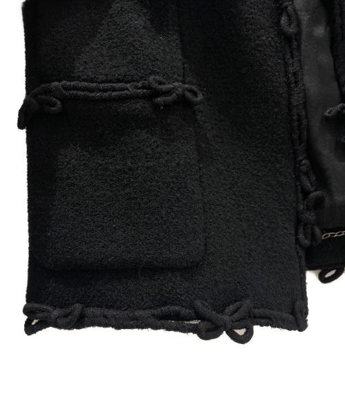 CHANEL（シャネル）CHANEL (シャネル) ウールジャケット ブラック サイズ:34の古着・服飾アイテム