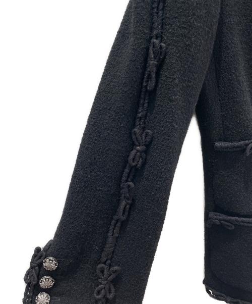 CHANEL（シャネル）CHANEL (シャネル) ウールジャケット ブラック サイズ:34の古着・服飾アイテム