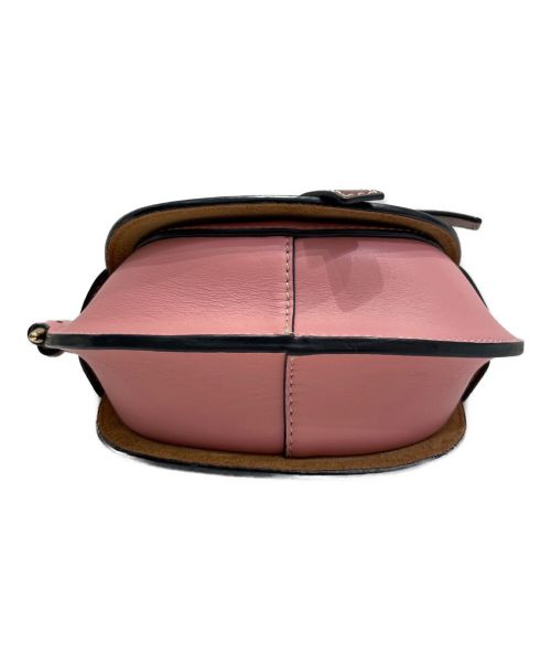LOEWE（ロエベ）LOEWE (ロエベ) ゲートデュアルバッグミニ タン・ミディアムピンク サイズ:ミニの古着・服飾アイテム