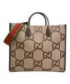 GUCCIグッチ）の古着「ジャンボGGトートバッグ」