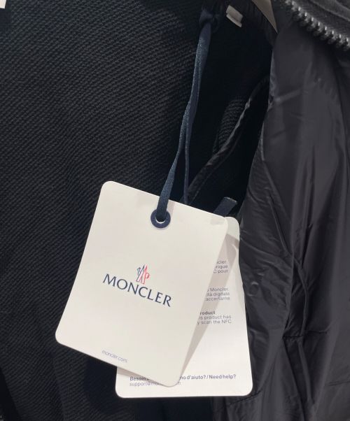 MONCLER（モンクレール）MONCLER (モンクレール) MAGLIA CARDIGAN ブラック サイズ:Mの古着・服飾アイテム