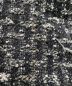 中古・古着 CHANEL (シャネル) ツイードロングコート ブラック×ホワイト サイズ:34：290000円