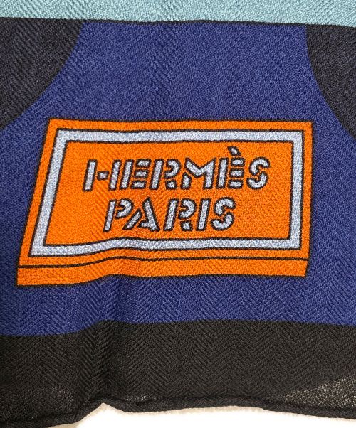 HERMES（エルメス）HERMES (エルメス) カレ140 ブルーの古着・服飾アイテム