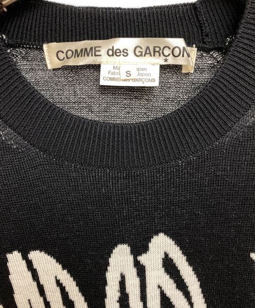 COMME des GARCONS（コムデギャルソン）COMME des GARCONS (コムデギャルソン) 22SS サマーニット ブラック サイズ:Sの古着・服飾アイテム