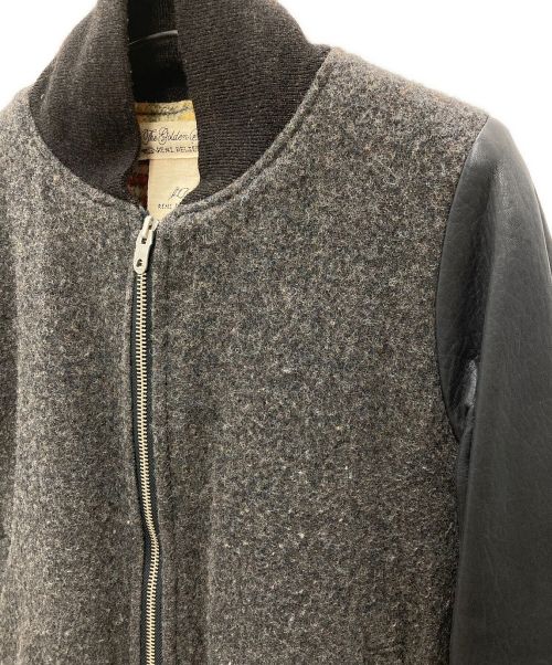 REMI RELIEF（レミレリーフ）REMI RELIEF (レミレリーフ) 切替レザージャケット グレー サイズ:Fの古着・服飾アイテム