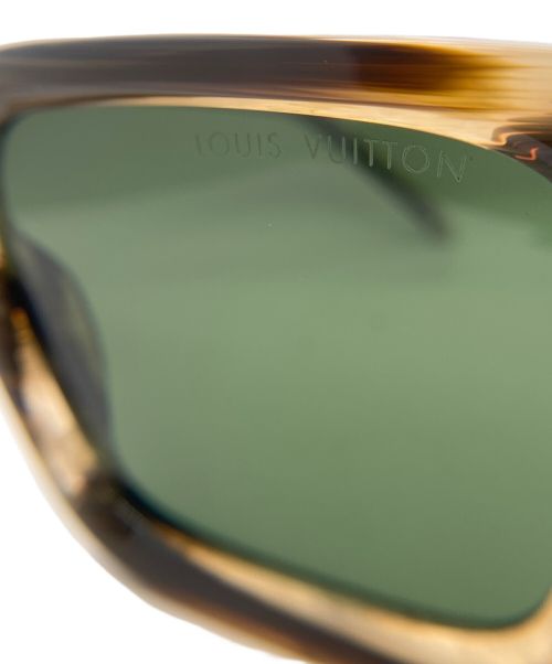LOUIS VUITTON（ルイ ヴィトン）LOUIS VUITTON (ルイ ヴィトン) モノグラム ブレイズ・スクエア サングラス ブラウン サイズ:55☐19-145の古着・服飾アイテム