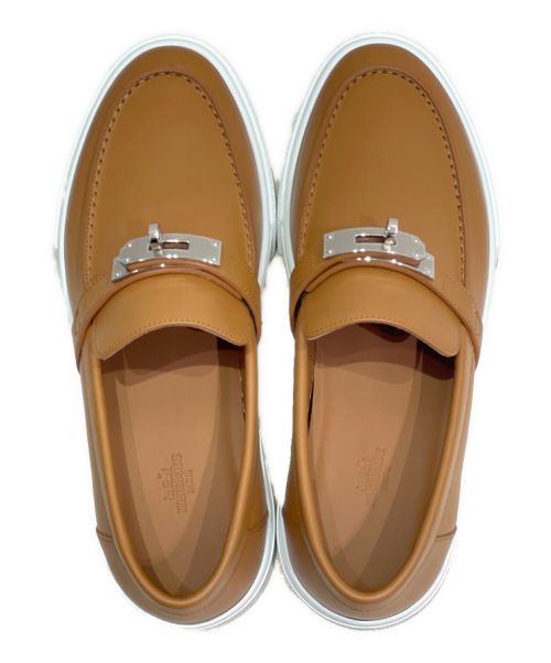 HERMES（エルメス）HERMES (エルメス) スリッポンスニーカー ナチュラル サイズ:41 未使用品の古着・服飾アイテム