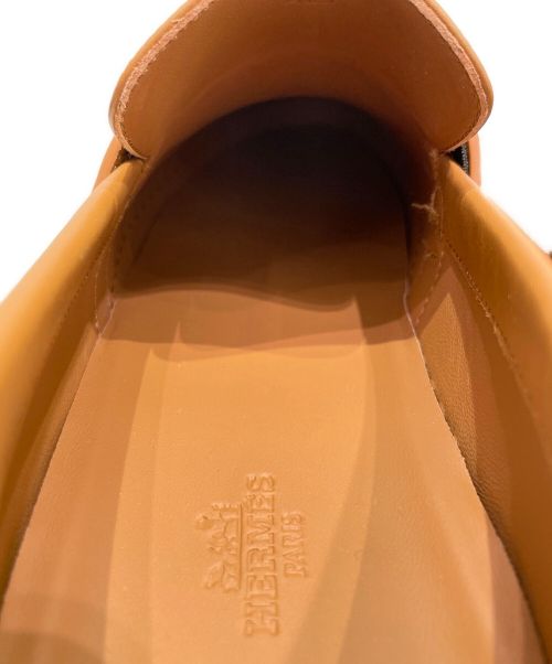 HERMES（エルメス）HERMES (エルメス) スリッポンスニーカー ナチュラル サイズ:41 未使用品の古着・服飾アイテム