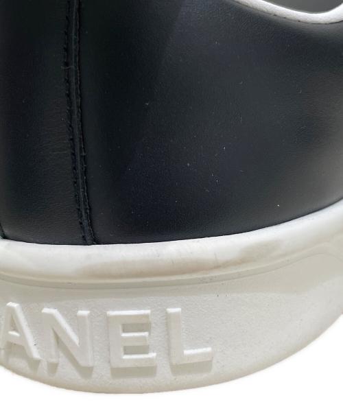 CHANEL（シャネル）CHANEL (シャネル) ココマークスニーカー ブラック サイズ:39の古着・服飾アイテム