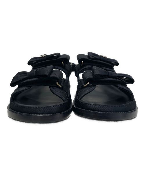 CHANEL（シャネル）CHANEL (シャネル) スポーツサンダル ブラック サイズ:40C 未使用品の古着・服飾アイテム