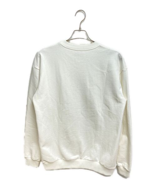 CELINE（セリーヌ）CELINE (セリーヌ) ルーズスウェット ホワイト サイズ:Sの古着・服飾アイテム