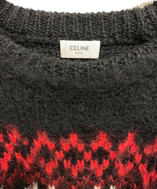 CELINE（セリーヌ）CELINE (セリーヌ) ボクシーセーター ブラック サイズ:Sの古着・服飾アイテム