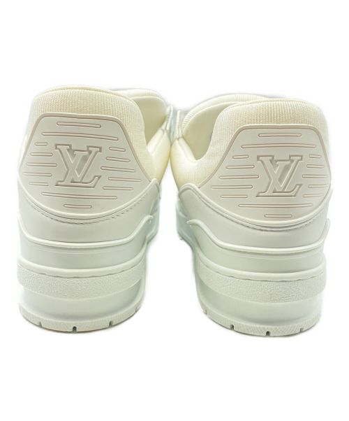 LOUIS VUITTON（ルイ ヴィトン）LOUIS VUITTON (ルイ ヴィトン) LV トレイナー・ライン スニーカー ホワイト サイズ:8 1/2 未使用品の古着・服飾アイテム