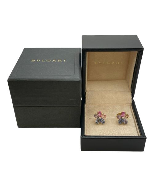 BVLGARI（ブルガリ）BVLGARI (ブルガリ) フラワーコントレールフローラ ピアスの古着・服飾アイテム