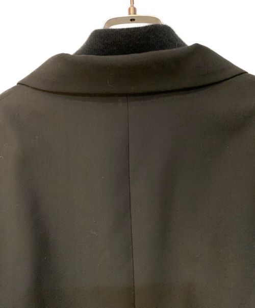 sacai（サカイ）sacai (サカイ) 22AW suiting mix blouson ma1 ブラック サイズ:1の古着・服飾アイテム
