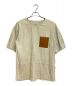 LOEWE（ロエベ）の古着「レザーTシャツ」｜ベージュ