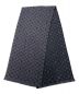 LOUIS VUITTON (ルイ ヴィトン) マフラーモノグラムクラシック グレー×ブラック：39800円