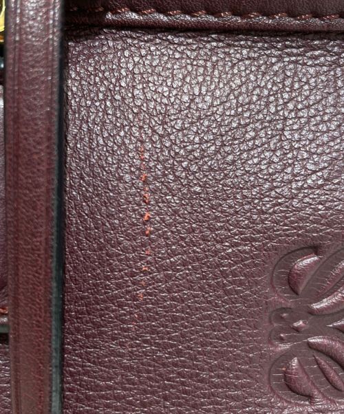 LOEWE（ロエベ）LOEWE (ロエベ) アマソナ28 バーガンディー サイズ:28の古着・服飾アイテム