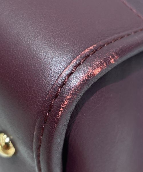 LOEWE（ロエベ）LOEWE (ロエベ) アマソナ28 バーガンディー サイズ:28の古着・服飾アイテム