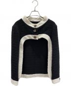 CHANELシャネル）の古着「Colored Stone tweed jacket」｜ブラック