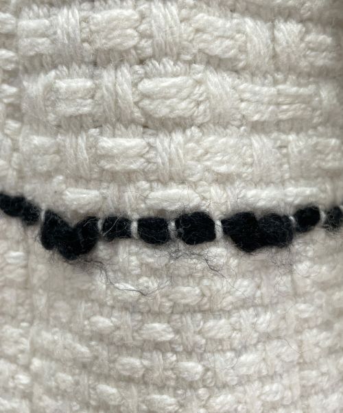 CHANEL（シャネル）CHANEL (シャネル) セーラーツイードジャケット ホワイト サイズ:34の古着・服飾アイテム