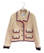 CHANELシャネル）の古着「ツイードジャケット」｜ホワイト