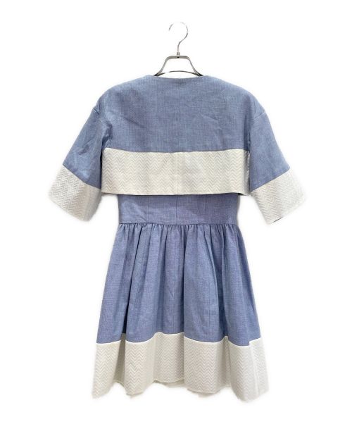 CHANEL（シャネル）CHANEL (シャネル) セットアップワンピース スカイブルー サイズ:36の古着・服飾アイテム