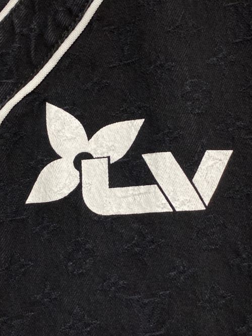 LOUIS VUITTON（ルイ ヴィトン）LOUIS VUITTON (ルイ ヴィトン) ベースボールシャツ ブラック サイズ:Sの古着・服飾アイテム