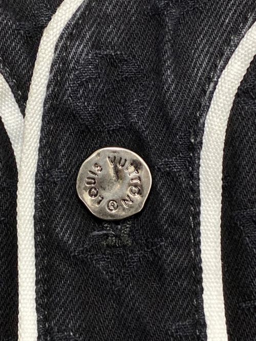 LOUIS VUITTON（ルイ ヴィトン）LOUIS VUITTON (ルイ ヴィトン) ベースボールシャツ ブラック サイズ:Sの古着・服飾アイテム