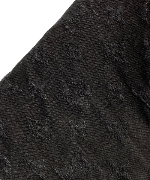 LOUIS VUITTON（ルイ ヴィトン）LOUIS VUITTON (ルイ ヴィトン) ベースボールシャツ ブラック サイズ:Sの古着・服飾アイテム