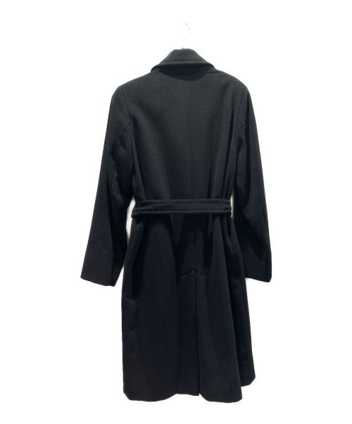 MaxMara（マックスマーラ）MaxMara (マックスマーラ) アンゴラウールコート ブラック サイズ:44の古着・服飾アイテム