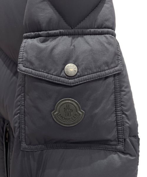 MONCLER（モンクレール）MONCLER (モンクレール) MAURESダウンジャケット ネイビー サイズ:１の古着・服飾アイテム