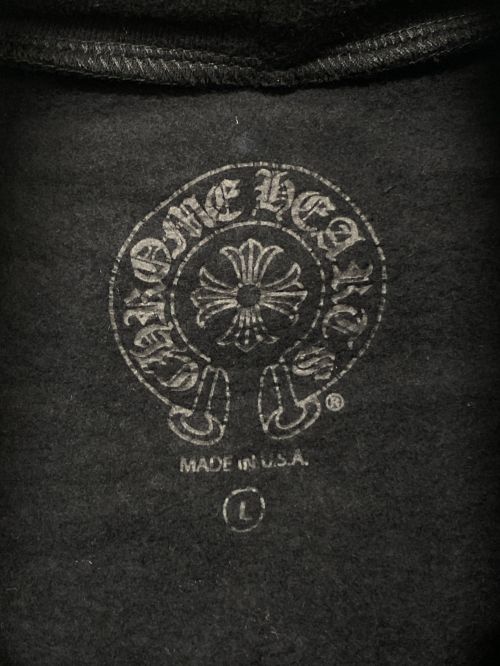 CHROME HEARTS（クロムハーツ）CHROME HEARTS (クロムハーツ) DOVER STREET MARKET (ドーバー ストリート マーケット) ジップパーカー ブラック サイズ:L 未使用品の古着・服飾アイテム