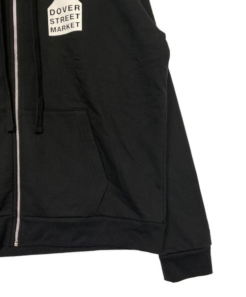 CHROME HEARTS（クロムハーツ）CHROME HEARTS (クロムハーツ) DOVER STREET MARKET (ドーバー ストリート マーケット) ジップパーカー ブラック サイズ:L 未使用品の古着・服飾アイテム