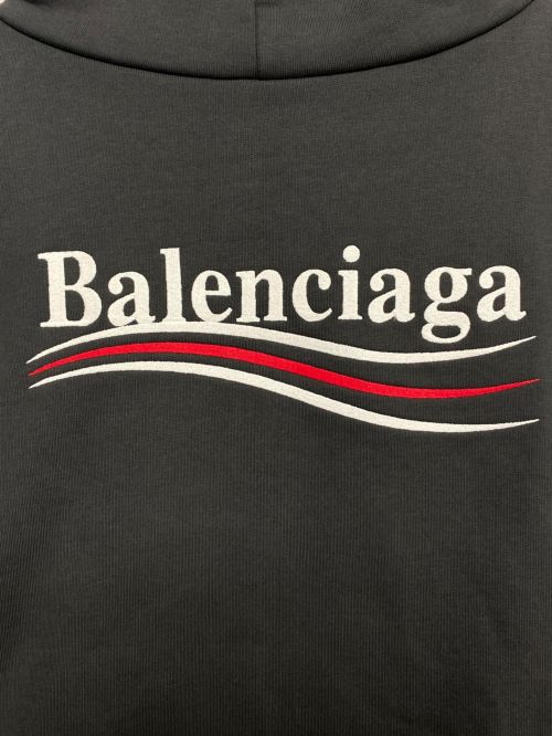 BALENCIAGA（バレンシアガ）BALENCIAGA (バレンシアガ) Large Fit Hoodie グレー サイズ:XXSの古着・服飾アイテム