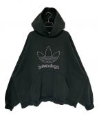 BALENCIAGA×adidasバレンシアガ×アディダス）の古着「Large Hoodie」｜オリーブ