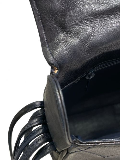 CHANEL（シャネル）CHANEL (シャネル) マトラッセショルダーバッグ ネイビーの古着・服飾アイテム